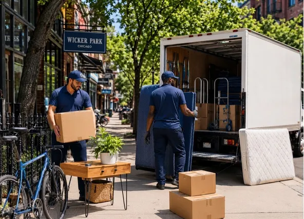 Chicago Area Movers crew ready to plan a residential move